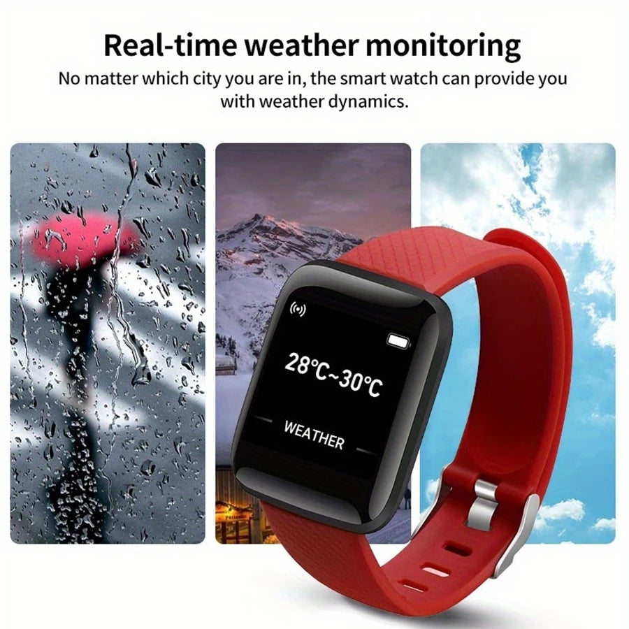 Smart Watch Sport Wristband Fitness Monitoring Track Heart Rate