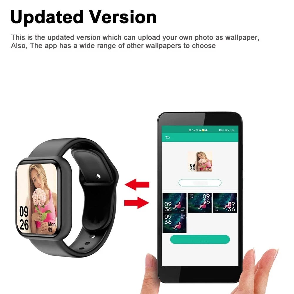 New Smart Watch For Men Wristwatch Women Fitness Sport