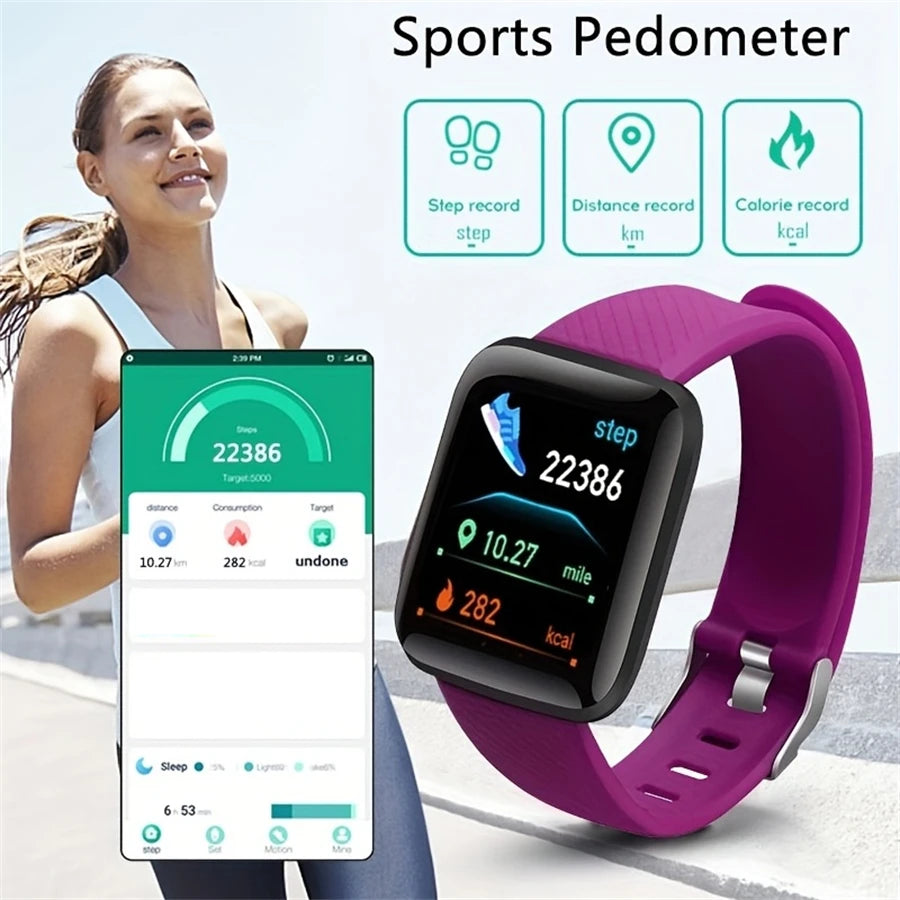 Smart Watch Sport Wristband Fitness Monitoring Track Heart Rate