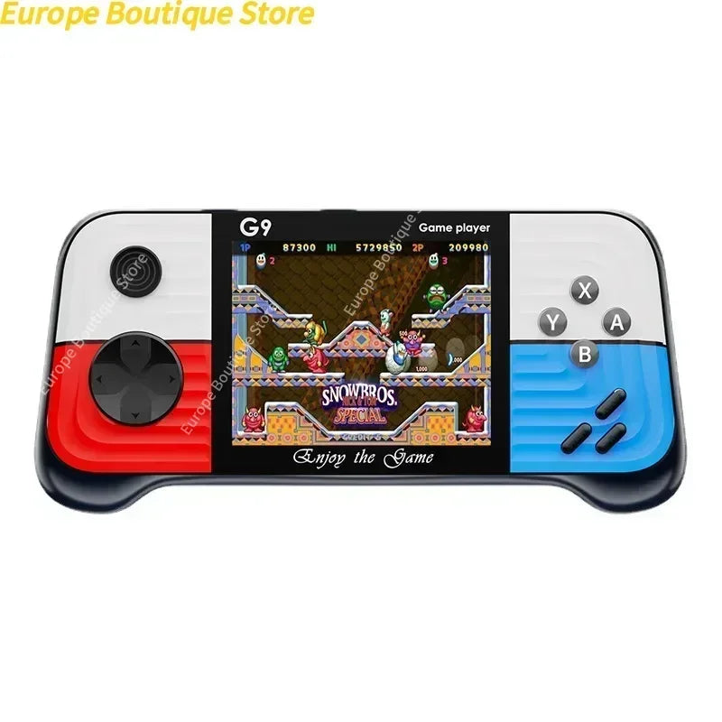 3 Colors Mini Handheld Game Player With 666 Games G9 3 Inch Screen