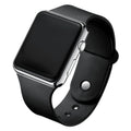 New Fashion Women Men Square LED Digital Watch Students