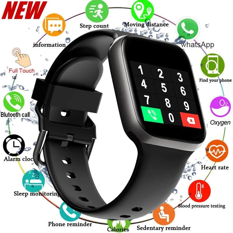 116plus Smart Watch Men and Women Full Touch Screen Sport Fitness