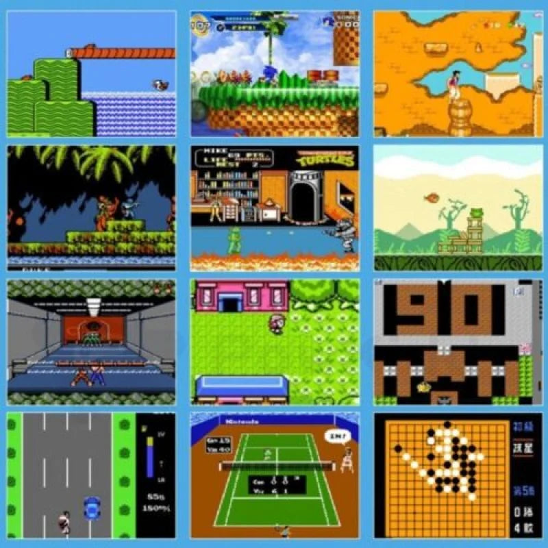 Built-in 500+ Classic games 5 inch arcade retro Console games console