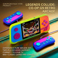 3 Colors Mini Handheld Game Player With 666 Games G9 3 Inch Screen